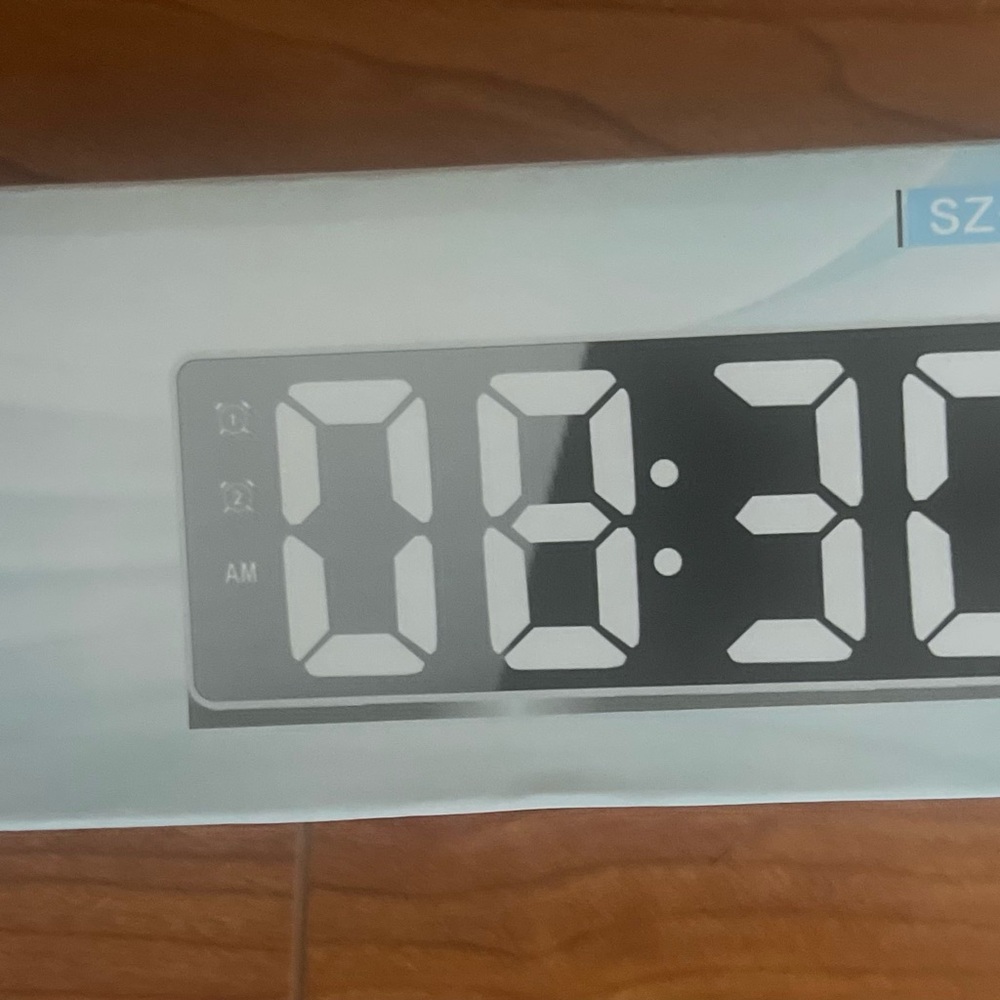 LED Clock - Picture 4 of 4